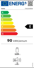 Étiquette énergie du Candy CNLQ2S58EW