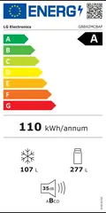 Étiquette énergie du LG GBB92MCBAP